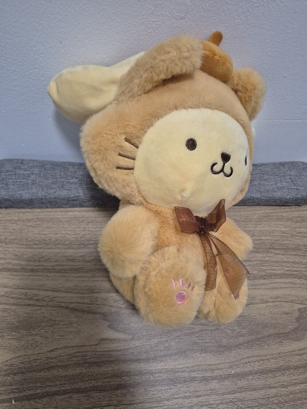 *5/$25* Sanrio Characters Fluffy Pastel Nyanko Pompompurin Plush - Picture 2 of 2